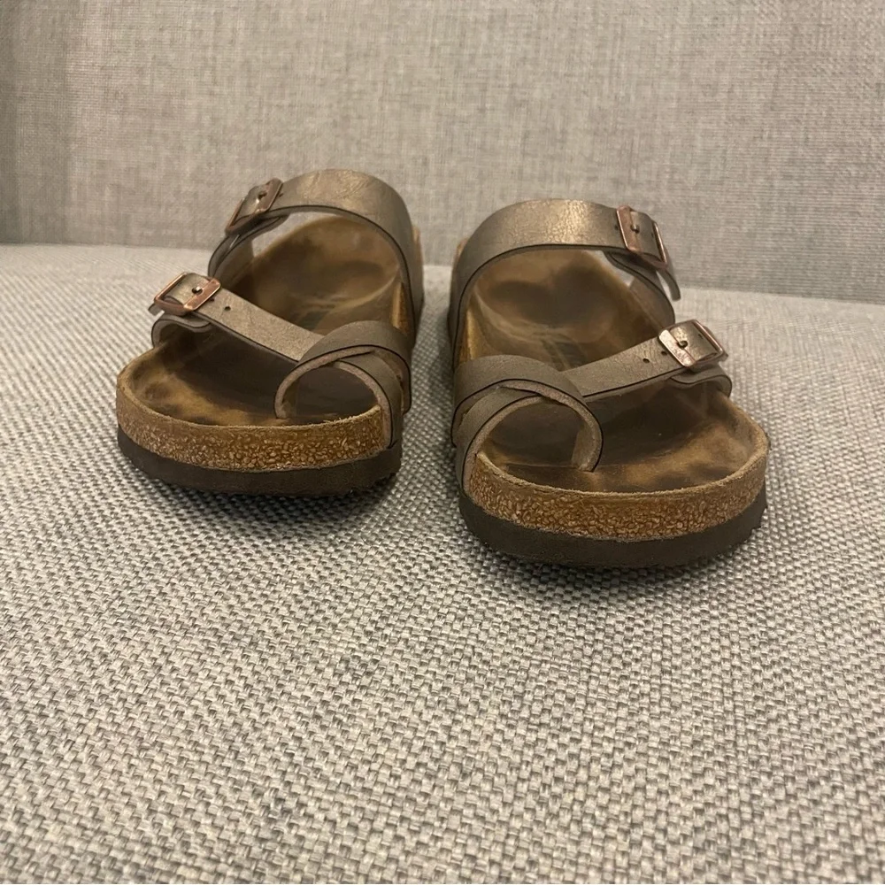 Birkenstock Mayari Birko-Flor sandals, Graceful Taupe, size 36 - Picture 5 of 8